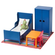 HUS3T Doll furniture, bedroom