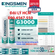 Keo Ron Gạch Epoxy - Thế Hệ Mới Kingsmen. RON GẠCH TRẮNG SẠCH 30 NĂM - Keo Ron gạch 2 thành phần