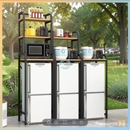 Refrigerator shelf mini floor small freezer above the top kitchen microwave oven multi-layer storage