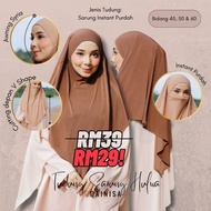 Tudung Sarung Hulwa -  Ada bidang 40 45 50 dan 60. tudung instant purdah, tudung sarung ironless, tu