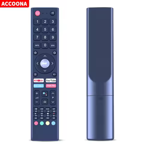 New for CHIQ TV Aiwa Remote Control GCBLTV02ADBBT Without Voice