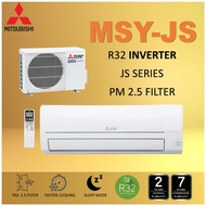 MITSUBISHI MSY-VF JS SERIES 1.5HP 2.0 HP Inverter Aircond R32 Air Conditioner