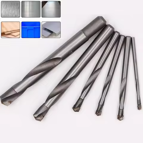 3-10MM Solid Tungsten Carbide Drill Bits For CNC Carbide T Wist Drill Bits Metal Drill Tungsten Stee