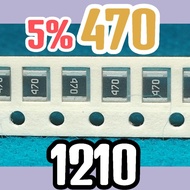 10pcs Chip resistor smd 470 47R 5% size 1210 3225 47 ohm 47ohm