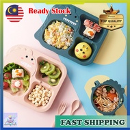 6-piece PP+ wheat crossbar dinosaur Kid's tableware Plate 6件套麦诘杆材质恐龙耐摔餐具