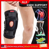 🔥NEW🔥Adjustable 4 Spring Knee Guard Knee Support Protector Patella Strap Knee Belt Sport Pelindung Lutut Sukan Hiking