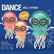 Toy Gift Mainan Sotong LED Viral Music Menari Magic Jellyfish Robot Children Funny Kak Naga Dancing 