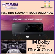 YAMAHA RX-A2A 7.2 CHANNELS AV RECEIVER DOLBY ATMOS HOME THEATRE AMPLIFIER WITH YAMAHA MUSICCAST (IN STOCK) LOWEST PRICE GUARANTEED