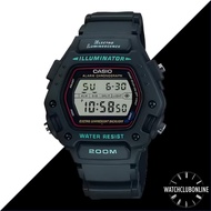 [WatchClubOnline] DW-290-1V Casio General x Digital ft. Illuminator Men Casual Sports Tonneau Watch 