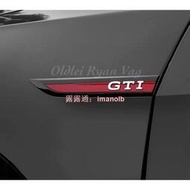 ［老雷］ 福斯 VW 新款 GTI 8 代 葉子板 側標  7 7.5 6 代 改裝 車標 車貼 貼紙 原廠 貼