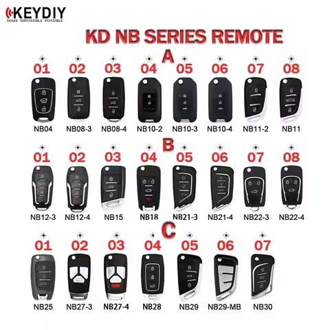 KEYDIY KD Multi-Functional NB04 NB08 NB10 NB11 NB12 NB15 NB18 NB21 NB22 NB25 NB27 NB28 NB29 NB30 Rem