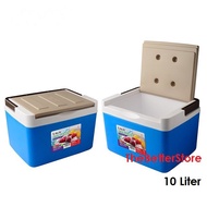 Heavy Duty Cooler box/Ice box//Baldi Ais/ Plastik Ais Tong/LAVA Cooler Box 10 Liter /Ice Box/Ice Buc