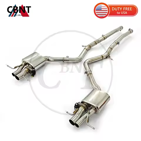 CBNT Valvetronic Catback Exhaust for Mercedes-Benz W223 S63 4.0T V8 2025 Remote Control Stainless St
