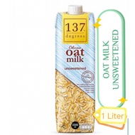 137 Degrees Oat Milk Unsweetened {Halal Certified} 1Liter / 180ml
