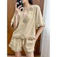 JUN08 30209 top and bottom woman outfit