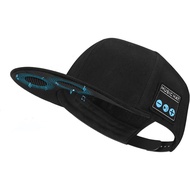 Hat with Bluetooth Speaker Adjustable Music Hat Bluetooth Cap for Outdoor Sports Baseball Cap, The B