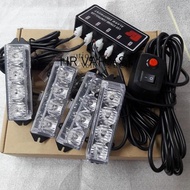 Promo car strobe grill FEDERAL SIGNAL 4DH 4x4 LED LUXEON COD