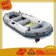 Intex Mariner 4 Set Kapal Perahu Karet Renang Dewasa Inflatable Boat Paket Perahu Karet + Dayung Alu
