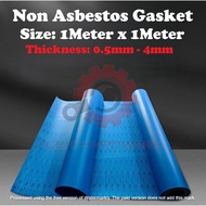 Blue Non-Asbestos Gasket High Temperature High Pressure Asbestos Free Full Range Rubber Gasket