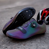 【Ready Stock】road cycling shoes men's road bike shoes ultralight bicycle sports shoes self-locking professional breathab