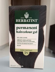 Herbatint 天然草本染髮劑 permanent hair colour gel 3N dark chestnut