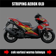 MATA Striping STICKER YAMAHA AEROX OLD EAGLE EYE / DECAL STICKER SEMIFULL BODY AEROX 155 OLD OLD / D