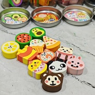 ONE TUBE (12 SEEDS) Fancy Character Eraser Cute Fancy Eraser/