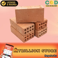 MERAH Jumbo Red Bricks Large Red Bricks Building Materials Home Building Materials Walls Light Brick