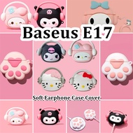 READY STOCK For Baseus E17 Case Cute Anime Cartoon Soft Silicone Earphone Case Casing Cover
