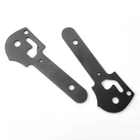 1 Pair stainless steel liner locking piece For Benchmade 551 Griptilian Folding Knife Shank Locking 