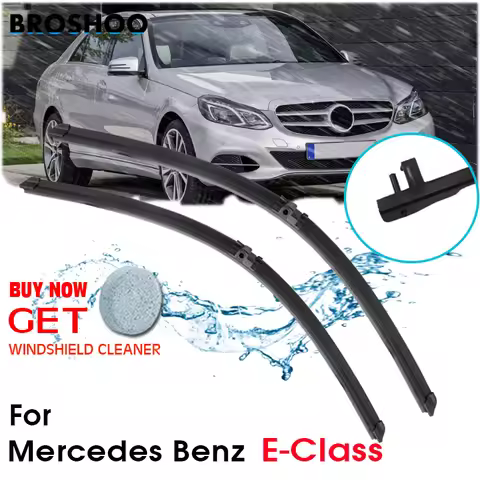 BROSHOO Car Windshield Wiper Blade Rubber For Mercedes Benz E Class W211 W212 W213 E320 E300L E200 E