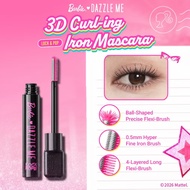 MEMEY | dazzle me X Barbie Lock & Pop 3D Curling Iron Mascara