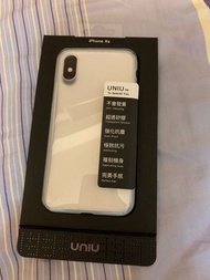 Uniu si 透明防摔矽膠殼 IPhone xs專用