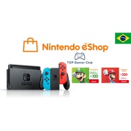 Nintendo Switch eShop Brazil~ BRL100,200,250,300,350,400,500,600,800