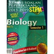 ［📌Preloved Books］Biology STPM Term 1 English Past Year Questions with Answers