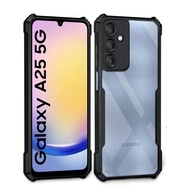 SAMSUNG A25 5G Shockproof Cover Casing (Side Soft/Back Hard Case) Q SERIES NEW CASE Black