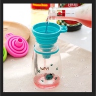Silicone Folding Funnel Water Funnel Oil Funnel Rubber Mini Funnel
