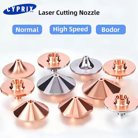 Cyprix Laser Nozzle D28 M11 D32 M14 H15 1.5 2.0 Laser Cutting Nozzle Raytools Precitec Bodor HSG HAN
