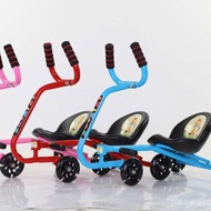 Folding Twisting Car Yoyo Car 4 to 12 Years Old Yoyo Balance Bicycle Walking Handy Tool E84P