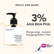 XJ067 Grace and Glow English Pear Freesia Anti Acne Solution Body Wash