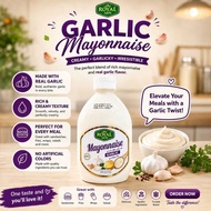 Sos Bawang Putih 500g | Royal Arm Mayonnaise 500g ( Red Pepper - Garlic - Black Pepper )
