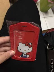 Hello kitty 識別證套+繩子