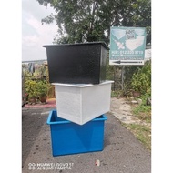 Fiberglass Tank L3' x W2' x H2'- Blue/White/Black(Wassup B4 Order 01120288377)