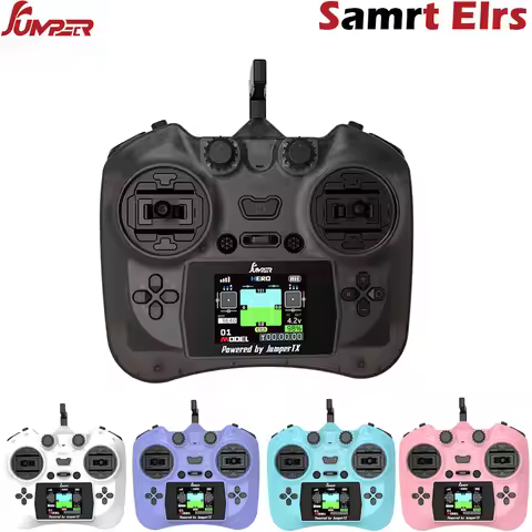 Jumper Remote Controller Smart 2" Color Screen Transmitter Hall Sensor Gimbals ELRS 2.4G 100mW 12CH 
