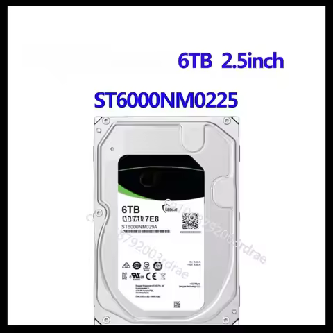 SAS 6TB ST6000NM0225 INTERNAL HARD DRIVE ENTERPRISE HDD ST6000NM0225 256MB 2.5INCH INTERNAL HARD DRI