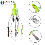 CHINK Soft Swimbait, Spinner Swimming Alabama Rig Fishing Lure,  Umbrella Jigging Soft Swimbait Sea 