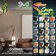 SMJ CONCEPT® D Series Fluted Wall Panel (ALL) | Multiple Colors | For Home & Commercial Design