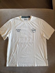 Malbon Golf White T-Shirt XL - Golf Ball Graphic