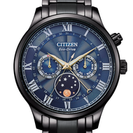 AP1055 AP1055-87L Citizen Automatic Blue Moon Phase Made in Japan Watch