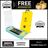 ORI [ HUAWEI Mate X7 ] HODA Clear Glass Screen Protector Outside Screen Only  3D Full Glue
